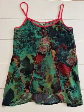 Buckle Floral Print Cami